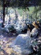 Frank Bramley Delicious Solitude oil painting artist